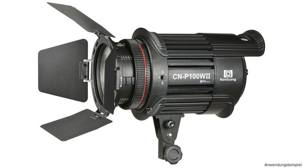 Nanguang  Fresnel-Vorsatz mit Vierklappentor, für LED-Studioleuchte P100WII 3670 