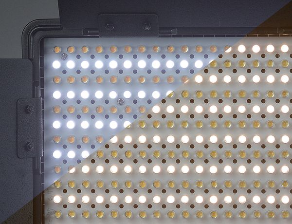 Nanlite LED-Beleuchtungs-Set CN-600CSA 2-Kit, mit zwei Leuchten CN-600CSA 