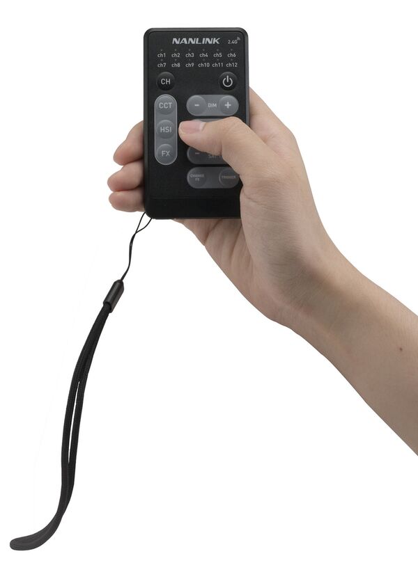 Nanlite  NANLINK RGB- und Bi-Color-Funk-Fernbedienung WS-RC-1 