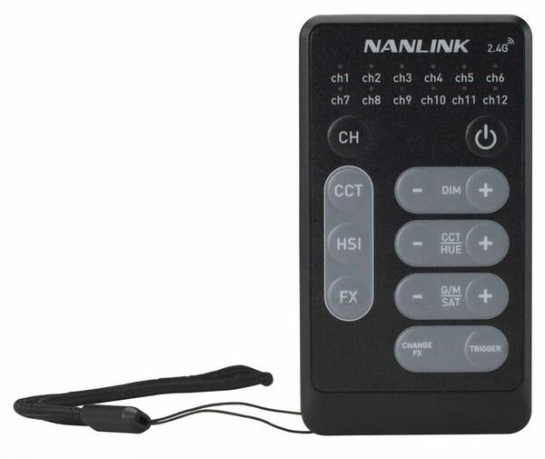 Nanlite  NANLINK RGB- und Bi-Color-Funk-Fernbedienung WS-RC-1 