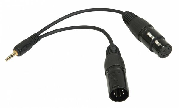 Nanlite  DMX-Adapterkabel CB-DMX-3.5C-1/2, für Forza 150 