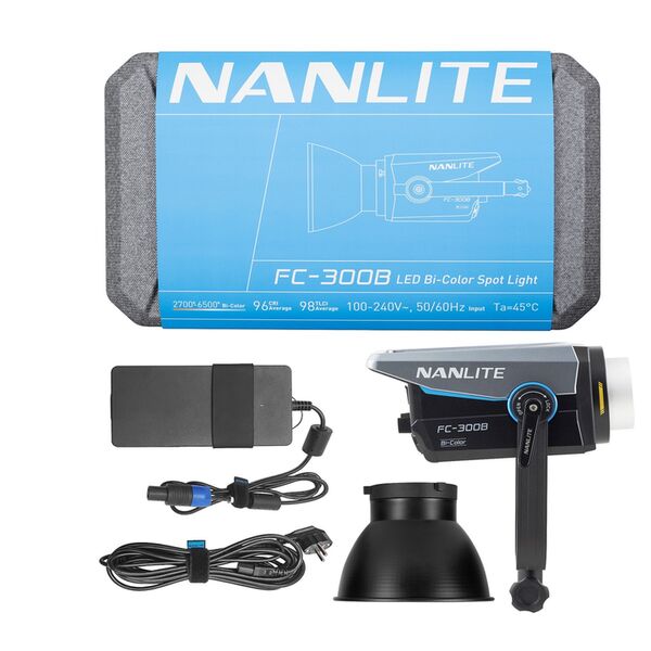 Nanlite   FC-300B Bi-Color Reportage- und Studio-Scheinwerfer 