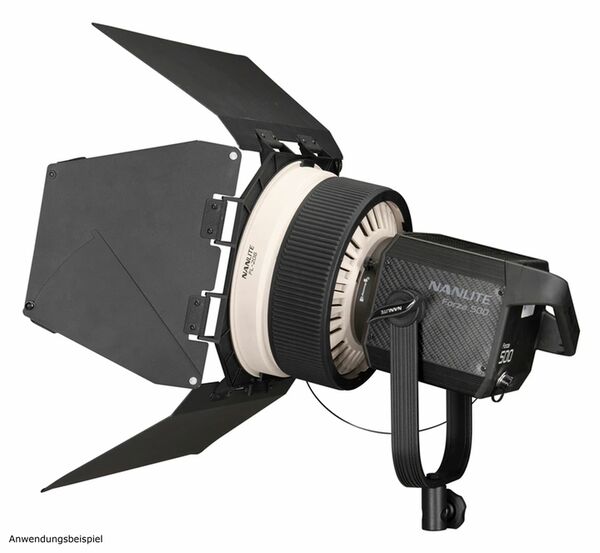 Nanlite  Fresnel-Vorsatz FL20G für Forza 300 / Forza 500, mit 4-Klappentor 