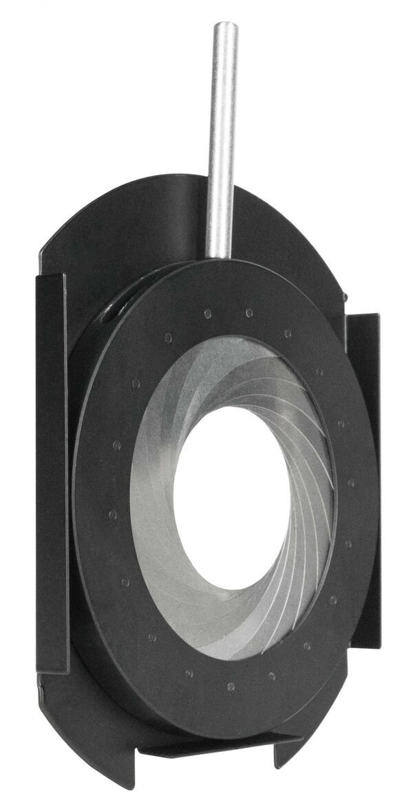 Nanlite  Irisblende PJ-FZ60-AI, für 3760 und 3761. Mit 18 Lamellen. 