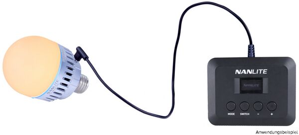Nanlite  Kabel-Fernbedienung WC-USBC-C1, für PavoBulb 10C und PavoTube T8-7X 