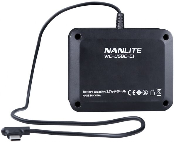 Nanlite  Kabel-Fernbedienung WC-USBC-C1, für PavoBulb 10C und PavoTube T8-7X 