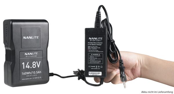 Nanlite  Ladegerät für NANLITE V-Mount-Akkus 