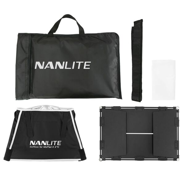 Nanlite  Lichtklappenvorsatz BD-MPII27C+SB 