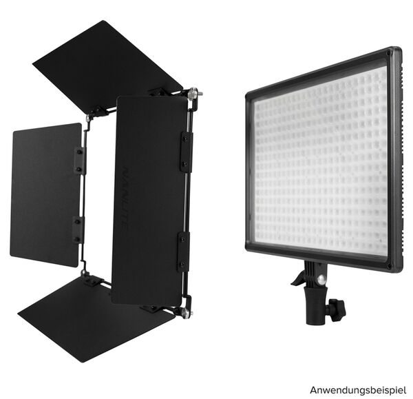 Nanlite  Lichtklappenvorsatz BD-MPII27C+SB 