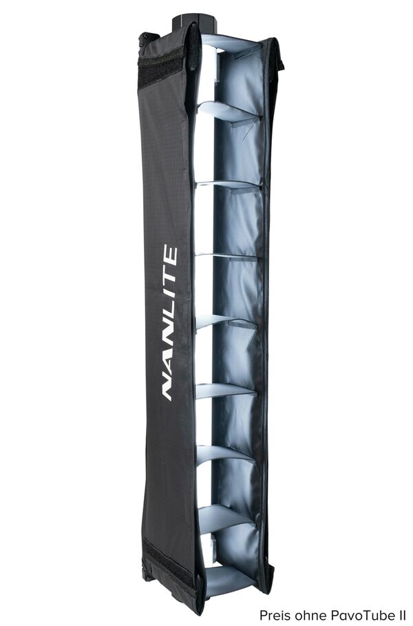 Nanlite Lichtklappenvorsatz BD-PTII15X+EC, inkl. Stoffwabe, für PavoTube II 15X 