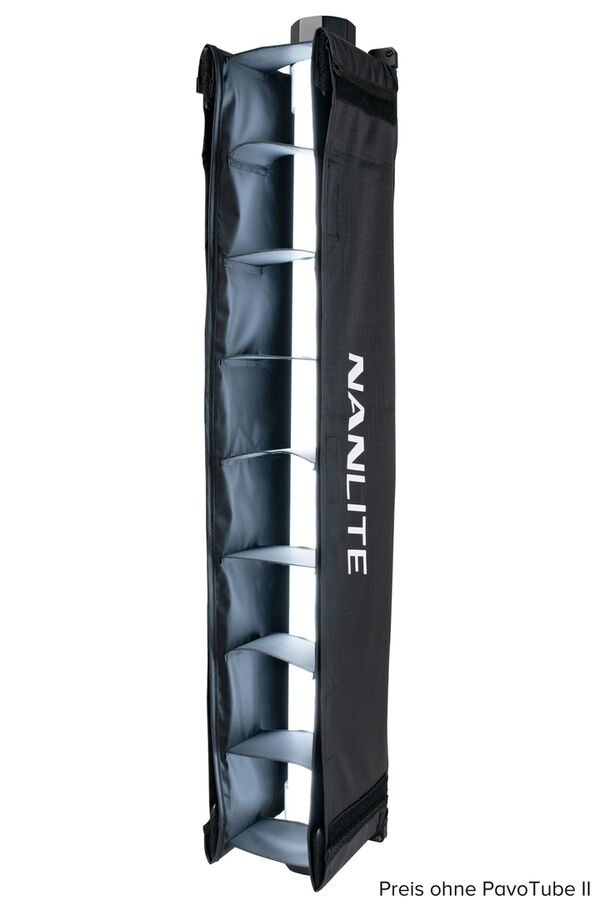 Nanlite Lichtklappenvorsatz BD-PTII15X+EC, inkl. Stoffwabe, für PavoTube II 15X 