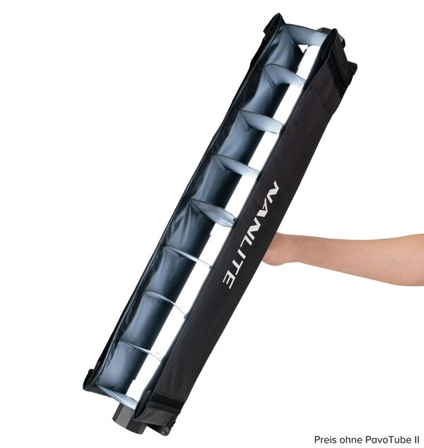 Nanlite Lichtklappenvorsatz BD-PTII15X+EC, inkl. Stoffwabe, für PavoTube II 15X 