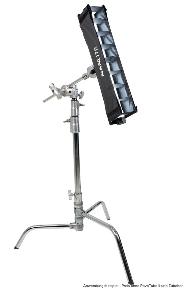 Nanlite Lichtklappenvorsatz BD-PTII15X+EC, inkl. Stoffwabe, für PavoTube II 15X 
