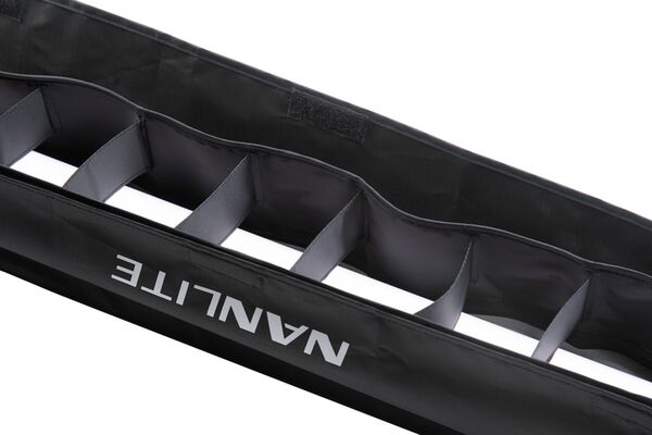 Nanlite Lichtklappenvorsatz BD-PTII30C+EC für PavoTube II 30C inkl. Stoffwabe 