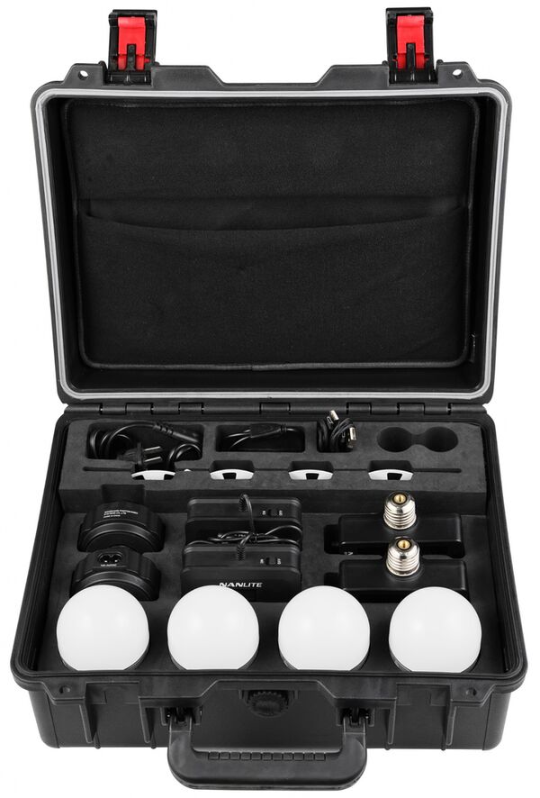 Nanlite  PavoBulb 10C  4Kit