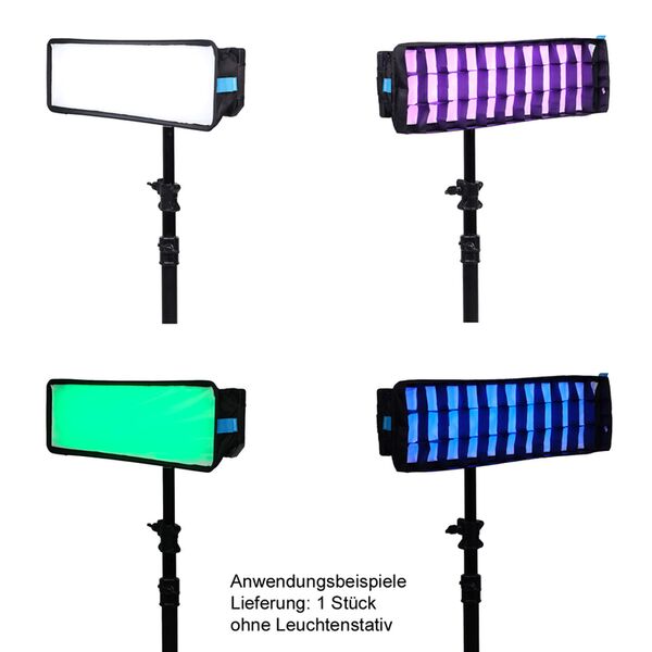 Nanlite  PavoSlim 60CL Full-Color Multifunktions-Flächenleuchte 