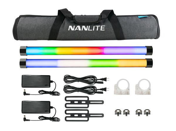Nanlite PavoTube II RGBWW Farb-Effektleuchte  15X  2er Kit