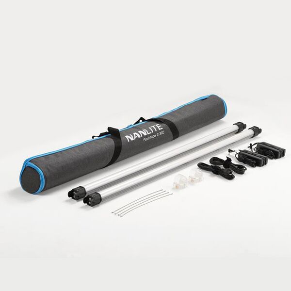 Nanlite  PavoTube II 30C RGBWW Farb-Effektleuchten  2er-Kit