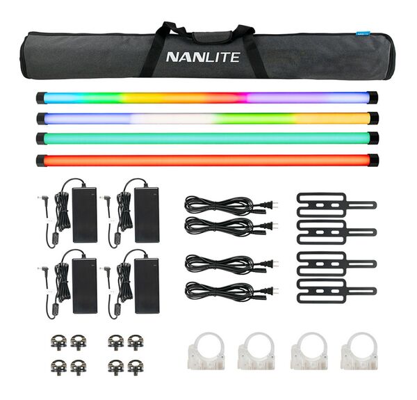 Nanlite PavoTube II RGBWW Farb-Effektleuchte  30X 4er Kit