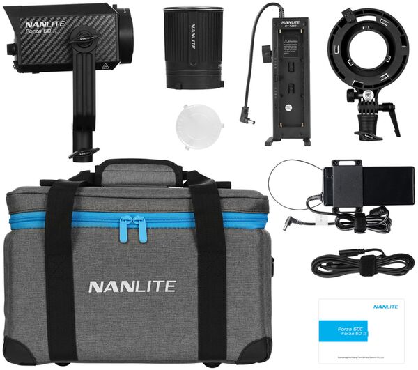 Nanlite Reportage- und Studio-Scheinwerfer Forza  60 II