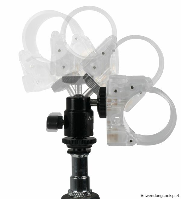 Nanlite Röhren-Befestigungsadapter HD-T12-1-C mit Kugelgelenk 