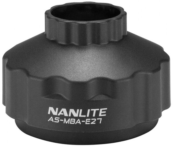 Nanlite  Standfuß / Magnetische Halterung AS-MBA-E27, für PavoBulb 10C. Mit E27-Fassung. Inkl. Netzkabel. 
