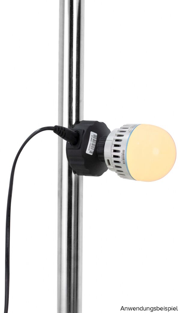 Nanlite  Standfuß / Magnetische Halterung AS-MBA-E27, für PavoBulb 10C. Mit E27-Fassung. Inkl. Netzkabel. 