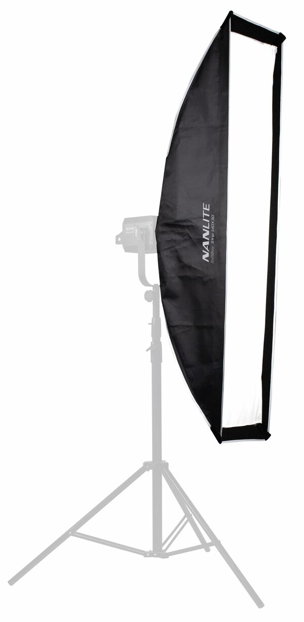 Nanlite  Strip-Softbox SB-ST-140x30, 140x30 cm, für Forza 300 / Forza 500, inkl Diffusor und Schutztasche 