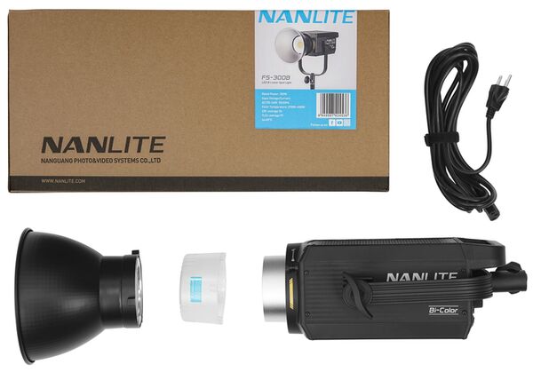 Nanlite  Studio-Scheinwerfer FS-300B Bi-Color 