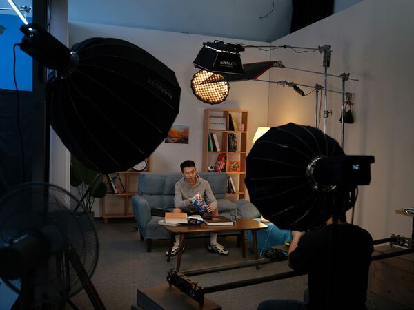 Nanlite  Studio-Scheinwerfer FS-300B Bi-Color 