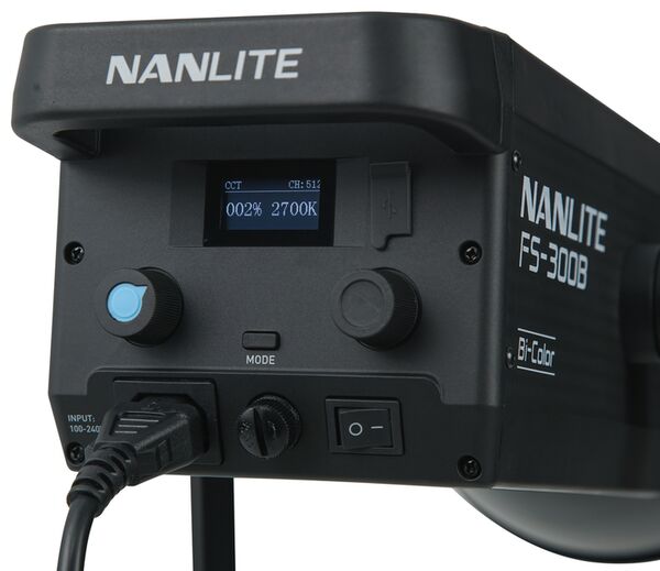 Nanlite  Studio-Scheinwerfer FS-300B Bi-Color 