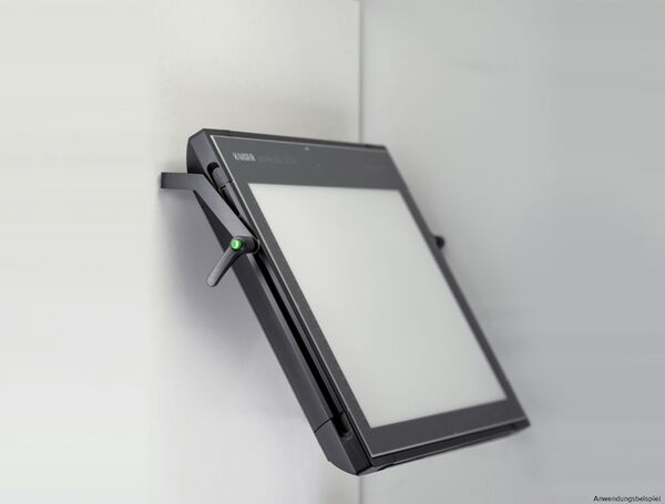 Kaiser Schwenkbügel (Aufstellbügel/Wandhalterung) für Leuchtplatte 2479 