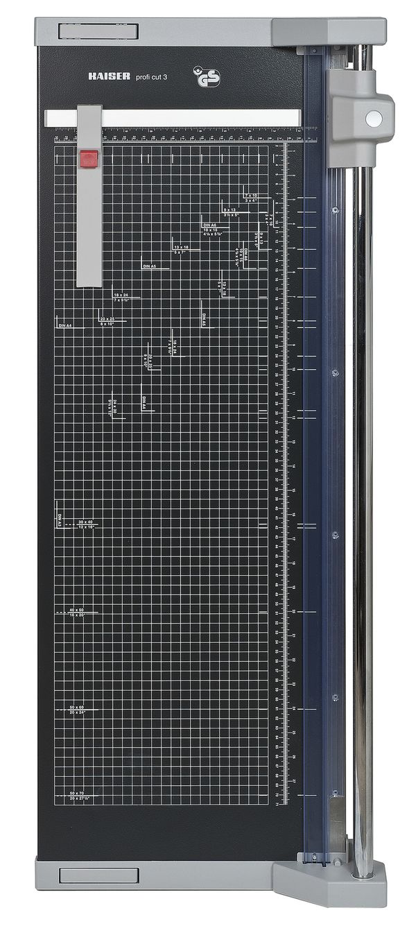 Kaiser Sicherheits-Schneidemaschine profi cut 3, Schnittlänge 72 cm inkl verstellbarem Rückanschlag 