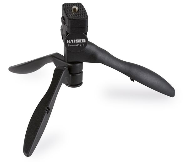 Kaiser SwingGrip 2-in-1, Mini-Stativ und Handgriff 