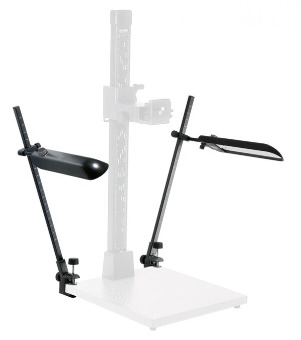 Kaiser UV-Beleuchtungseinrichtung RB 5970 UV mit 2 x 12 UV-A-LEDs 365 nm. Leuchten einzeln dimmbar. Für R1-System RS 2 XA (5411) RSD (5602) und RSDmot (5603) 