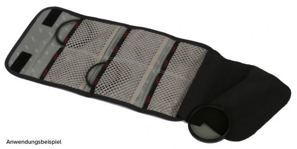 Kalahari Filteretui K-91  canvas schwarz