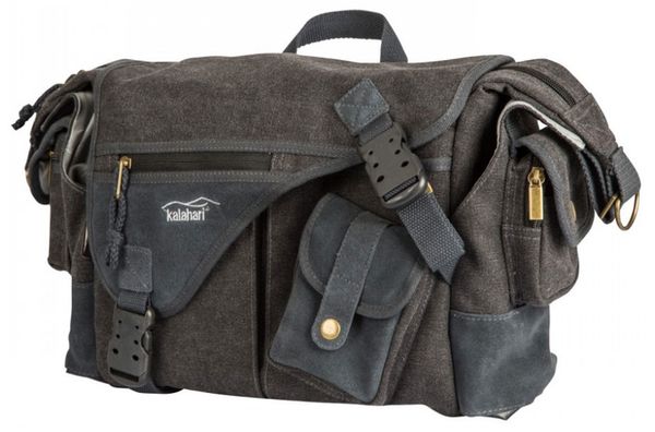 Kalahari Fototasche KAPAKO K-32  canvas schwarz