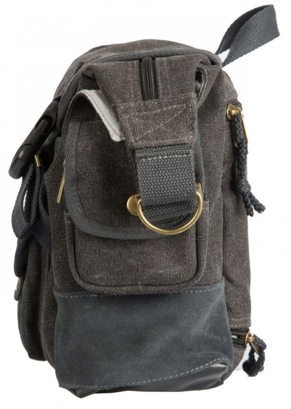 Kalahari Fototasche KAPAKO K-32  canvas schwarz