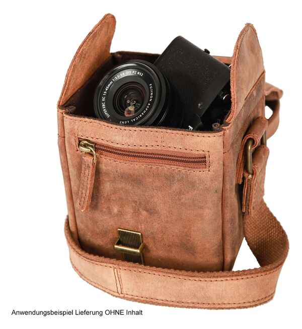 Kalahari KAAMA LS-29 Fototasche Leder 