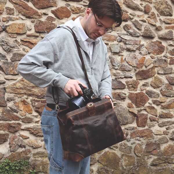 Kalahari KAAMA LS-34 Doktorkoffer, Leder 