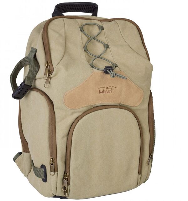 Kalahari KAPAKO K-69 Fotorucksack canvas khaki 