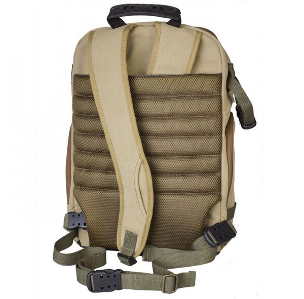 Kalahari KAPAKO K-69 Fotorucksack canvas khaki 