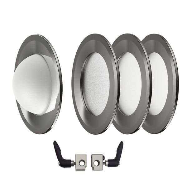 Kelvin EPOS 300 3-Light Kit RGBACL LED-COB Studioleuchte (V-Mount) 