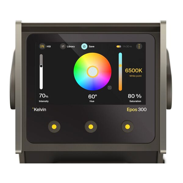 Kelvin EPOS 300 RGBACL LED-COB Studioleuchte (V-Mount) 