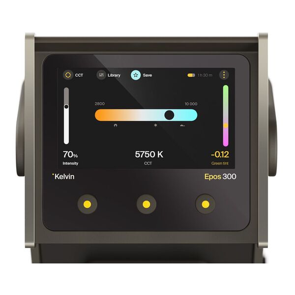 Kelvin EPOS 300 RGBACL LED-COB Studioleuchte (V-Mount) 