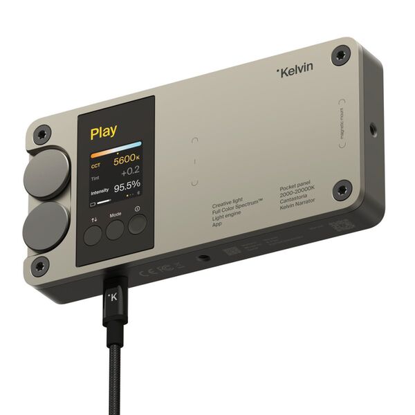 Kelvin PLAY 3-Light Kit RGBACL LED-Kameraleuchte 