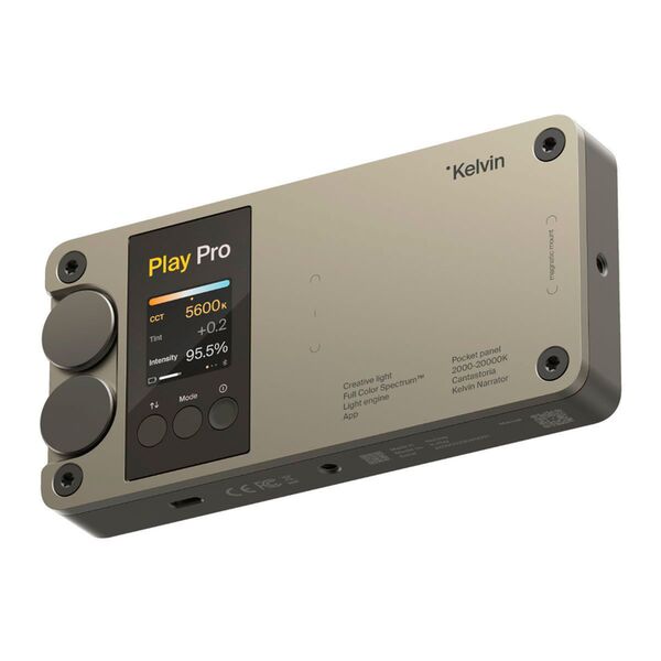 Kelvin PLAY PRO 3-Light Kit RGBACL LED-Kameraleuchte 