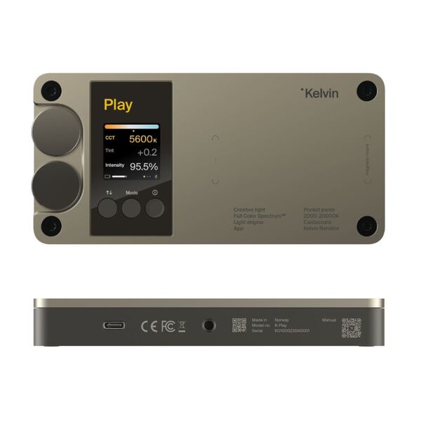 Kelvin PLAY RGBACL LED-Kameraleuchte 