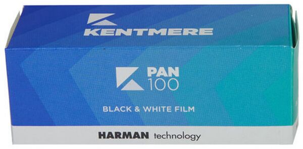 Kentmere 120 SW-Rollbildfilm  Pan100