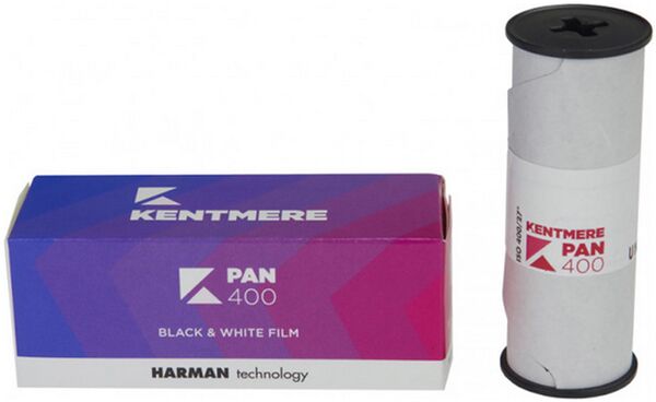 Kentmere 120 SW-Rollbildfilm  Pan400